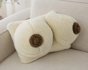Almohada suave para el pecho: un regalo interesante hecho de lana merino natural