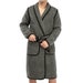Men's Woolen Robe, Natural Wool Dressing Gown WOOLMARK - Etsy