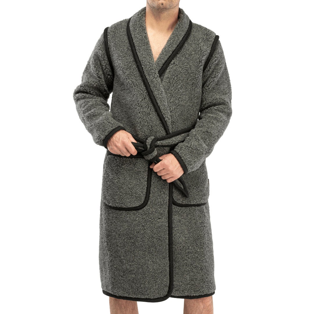 Luxurious DIY Gift For Men: Men's Robe Sewing Pattern - Size Men S/M-L/XL –  Jane Harbison Design