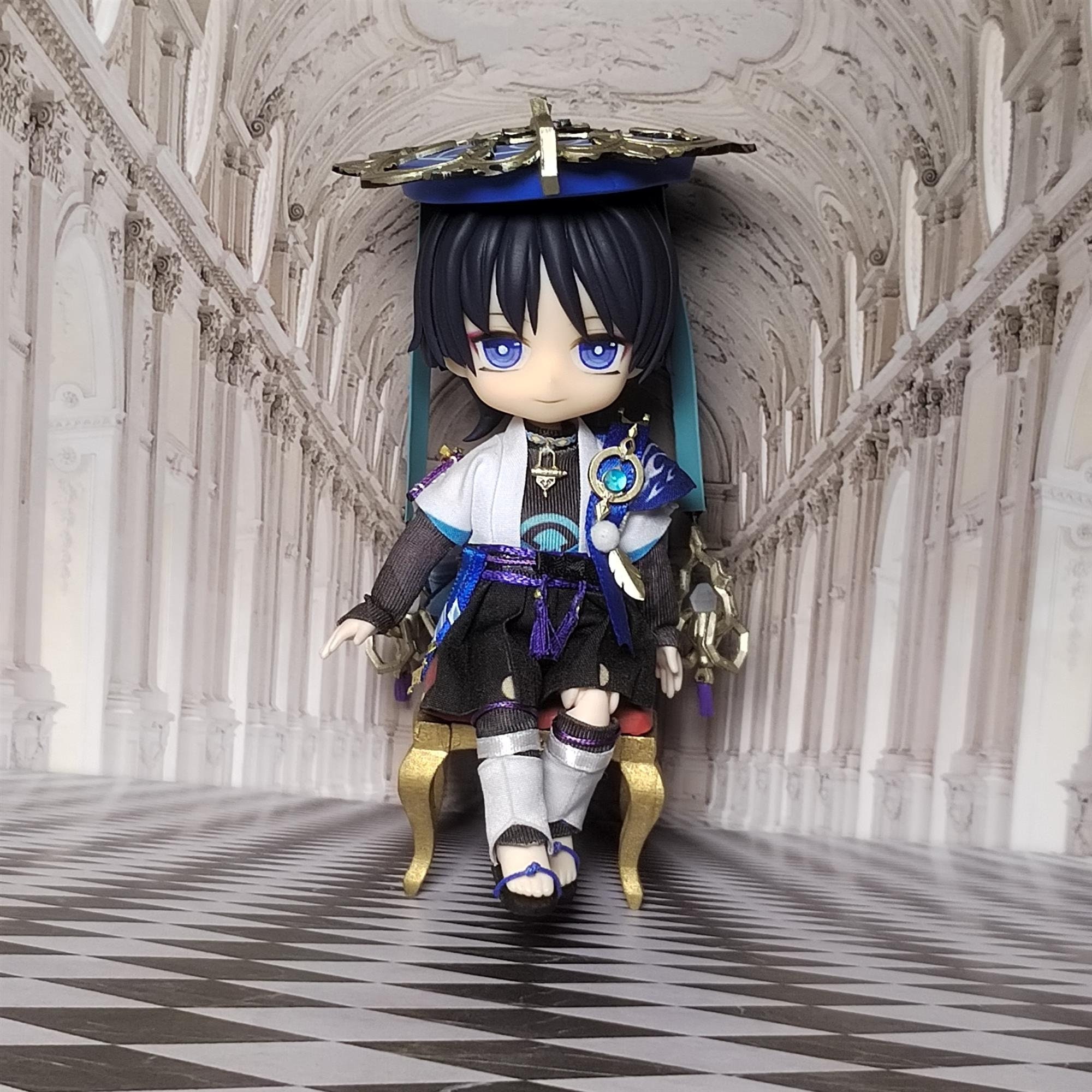 原神 カーヴェ ob11ドール 原神 カーヴェ オビツ11 OB11 ヘッド ホワイティ 【ボディ無