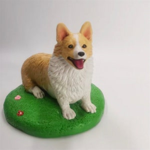 Handmade pets small statue, make animal by provide image, dog/cat/birds etc