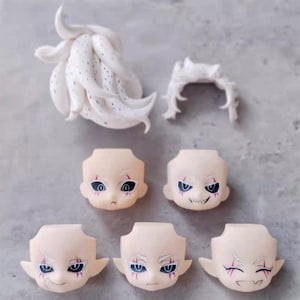 Cabeza GSC desmontable personalizada para el cuerpo Nendoroid Ob11