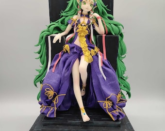 Figurine FE Sothis 1/7 faite main avec des cheveux et un trône extrêmement complexes