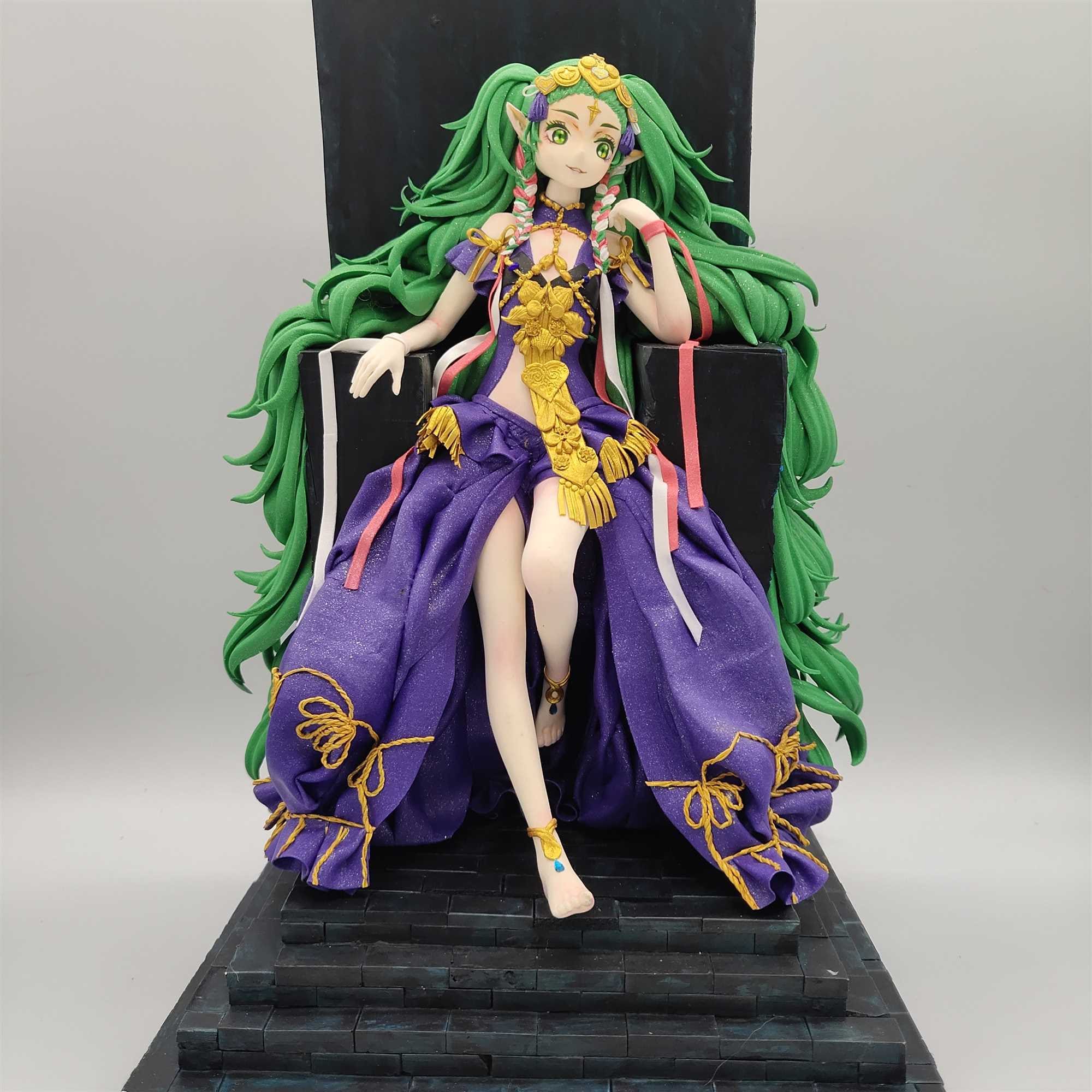 HYSTERIC 置物 紫と黄色 HYSTERIC 置物 紫と黄色 HYSTERIC 置物 紫と黄色