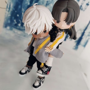 ObeyMe Mammon and OC nendoroid moveable dolls, special gift for loves day