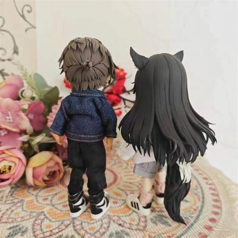 Custom Ob11 Doll for Arknight Characters, GSC Heads, Personalized Doll ...