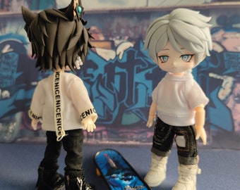 オビツ11ボディ用カスタムねんどろいどドールヘッド：アニメ、ゲーム