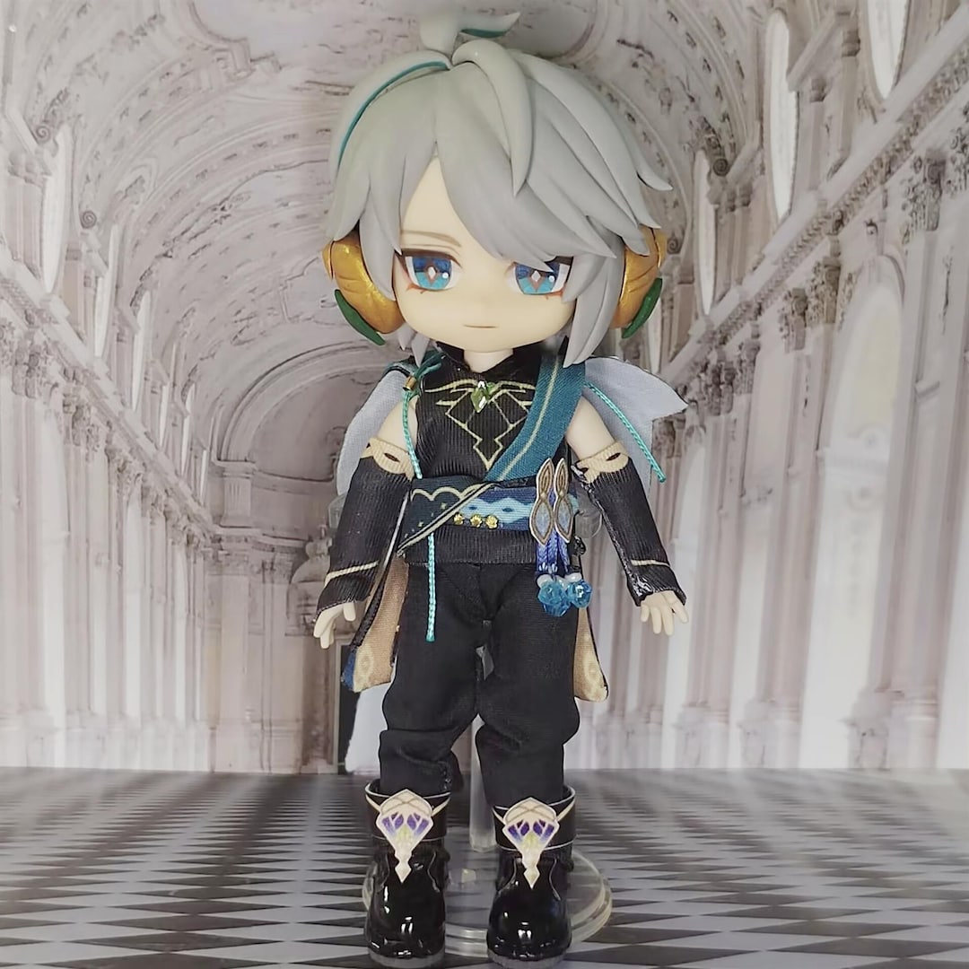 Handmade Alhaitham Ob11 Doll: Custom Genshin Impact Outfit - Etsy