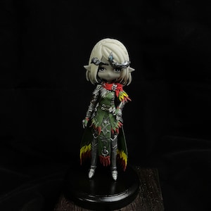 Handmade 4 inch clay figure from given image, ACG, Manga, any image any pose.