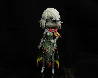 Handmade 4 inch clay figure from given image, ACG, Manga, any image any pose.