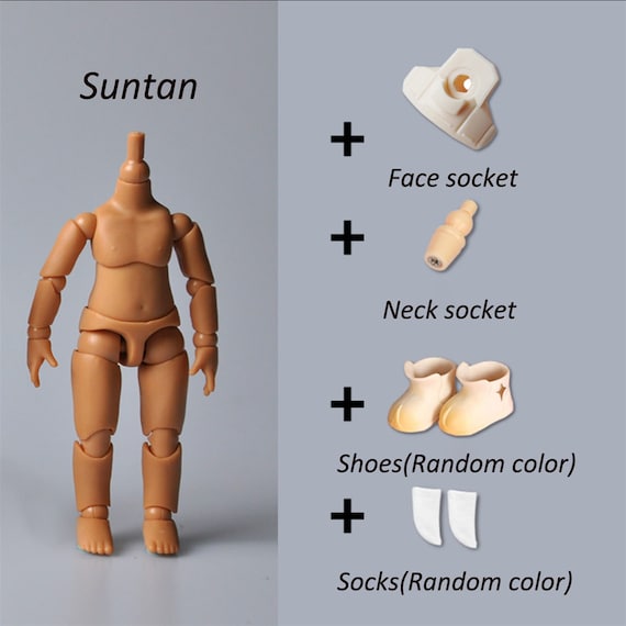 YMY Body Doll Body Obitsu Nendoroid Scale Body Cinnamon Skin Body 