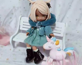 カスタムちびドールヘッド：オビツ11ボディ用FFXIVオリジナル