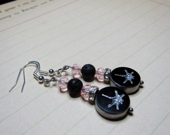 Crystal Dragonfly Earrings