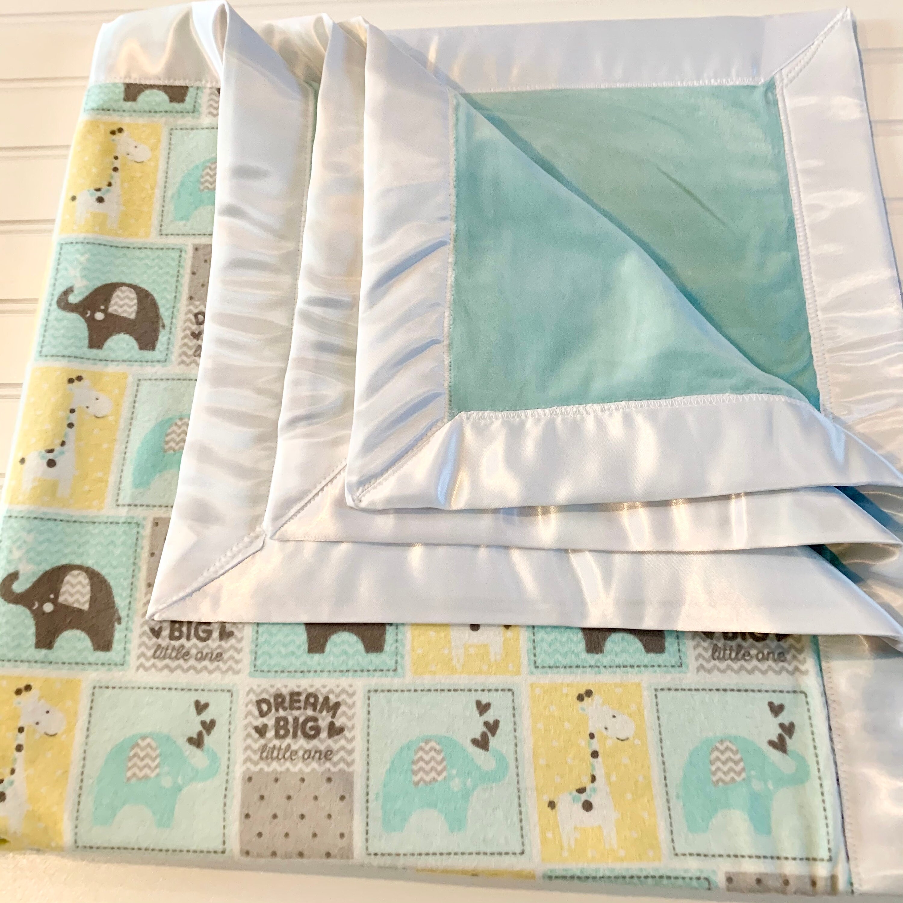 Dream Big Little One Baby Blanket Etsy