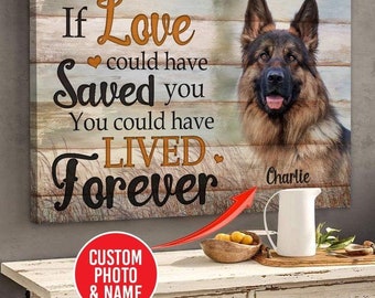 if love could have saved you pet memorial