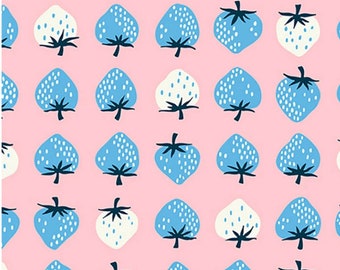 bookbinding supplies sydney Ruby Star Society Strawberry And Friends Cotton Candy By Kimberley Kight 100% premium quilting cotton