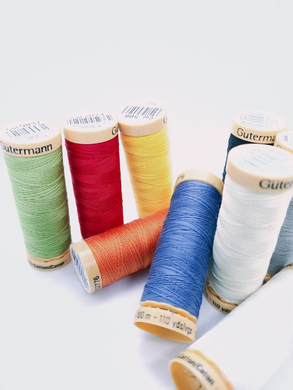 Gutermann Cotton Thread. Quilting and Embroidery Thread. 50 Thread