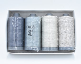 Aurifil 28wt 750m Colour Bundles - Grey 4