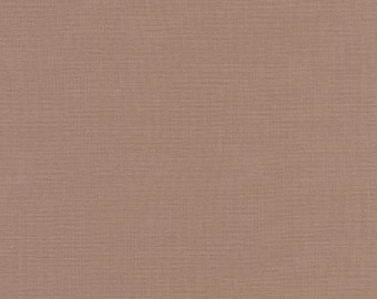 Robert Kaufman Kona Solid Quilting Cotton - Suede
