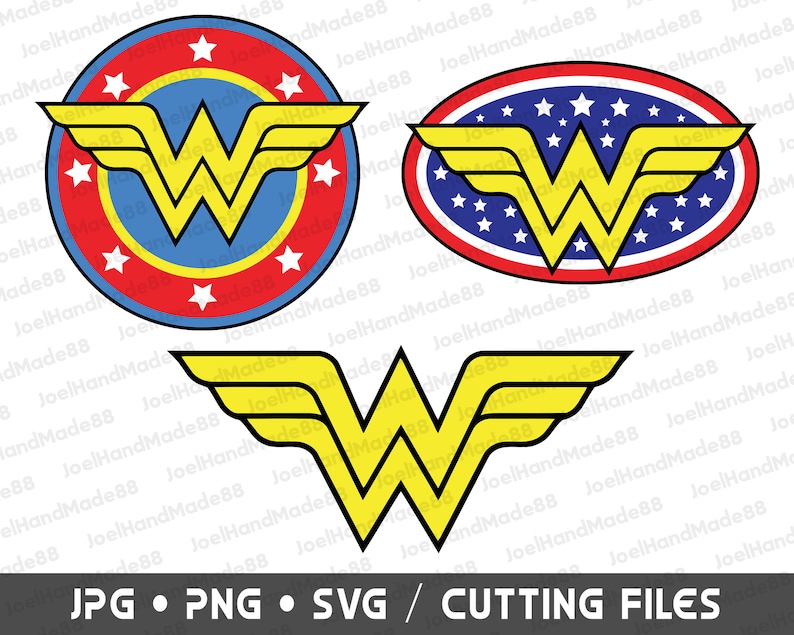 Download Wonder Woman Svg Bundle Superhero Svg Wonder Woman logo | Etsy