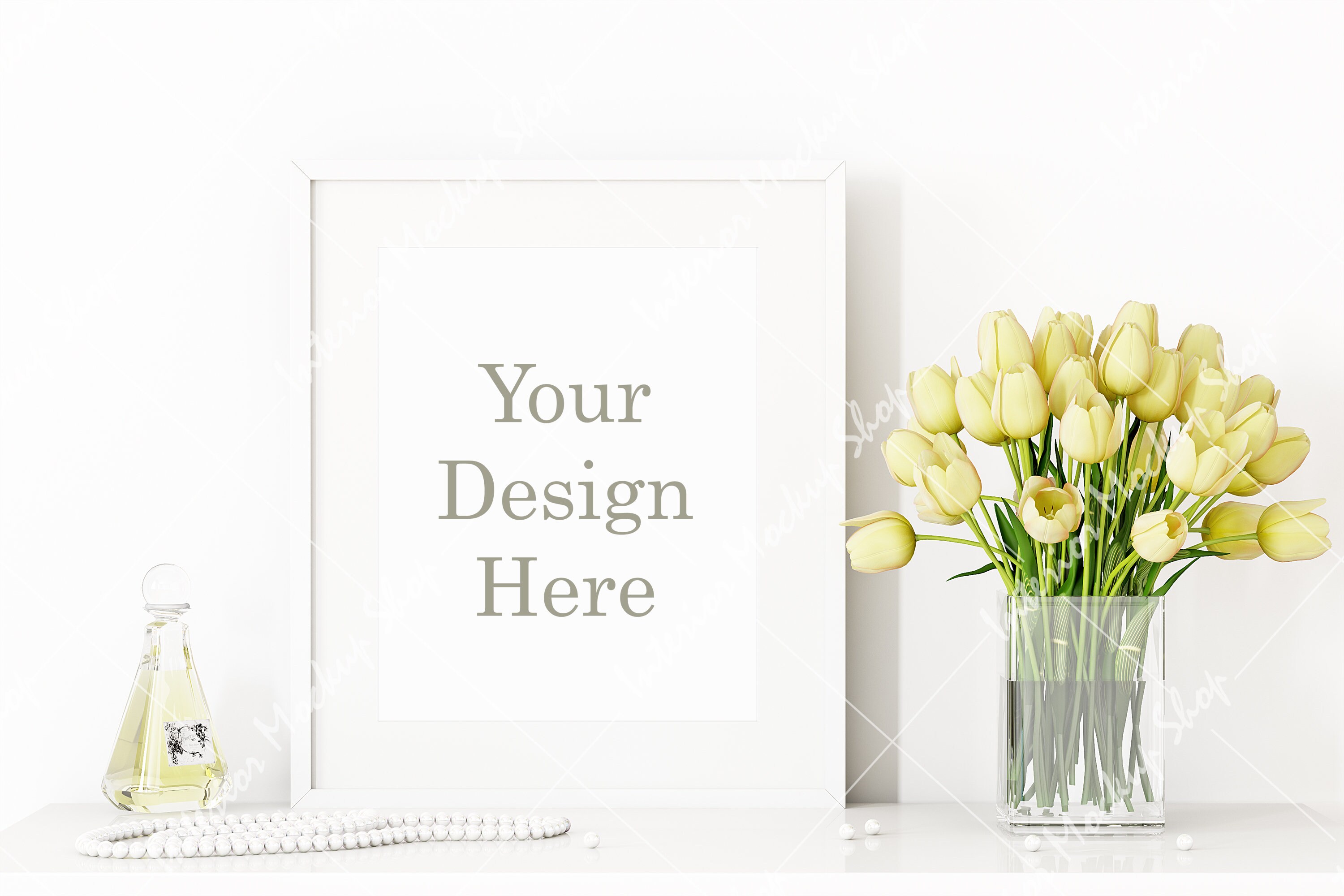 Download 8X10 16X20 ...Frame suitable size Frame mockup Poster | Etsy