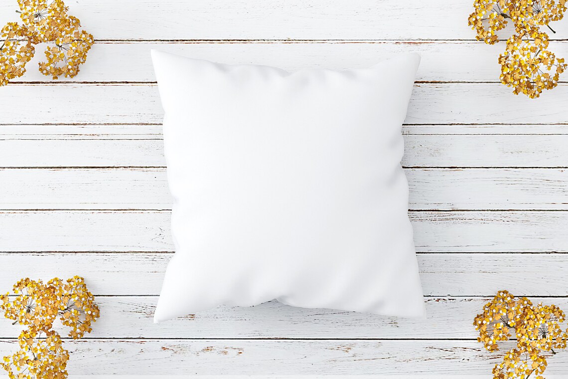 Pillow Mockup White Pillow Mockup Farmhouse Mockup Product Etsy