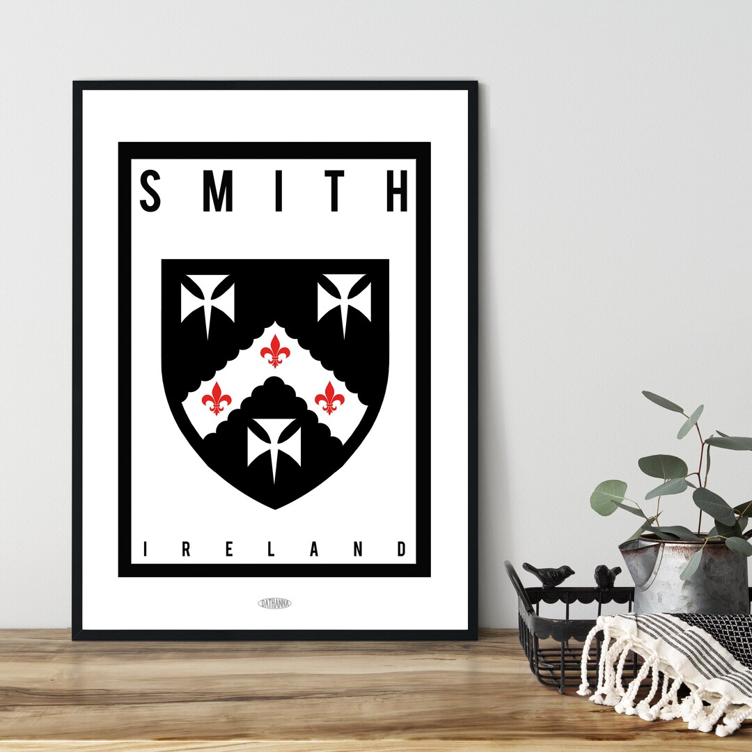 SMITH Family Coat Of Arms Etsy Smith family coat of arms etsy