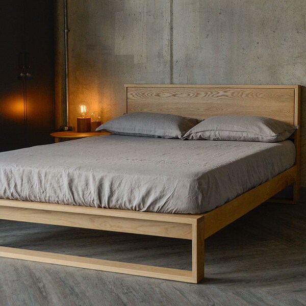 Modern Solid Wood Bed