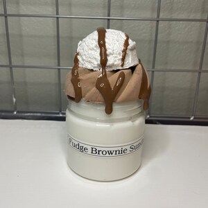 Fudge Brownie Sundae slime kit