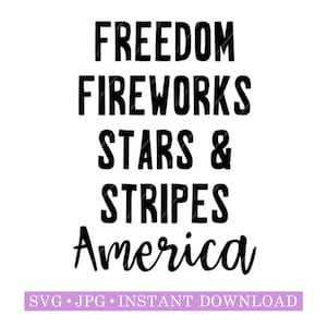 Freedom | Digital file | SVG | JPG | Instant Download | Cut Files