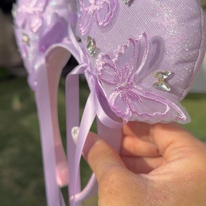 Orchid Butterfly Coquette Mouse Ears image 2