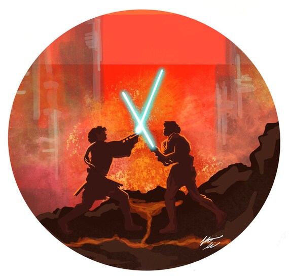 Battle at mustafar hotsell
