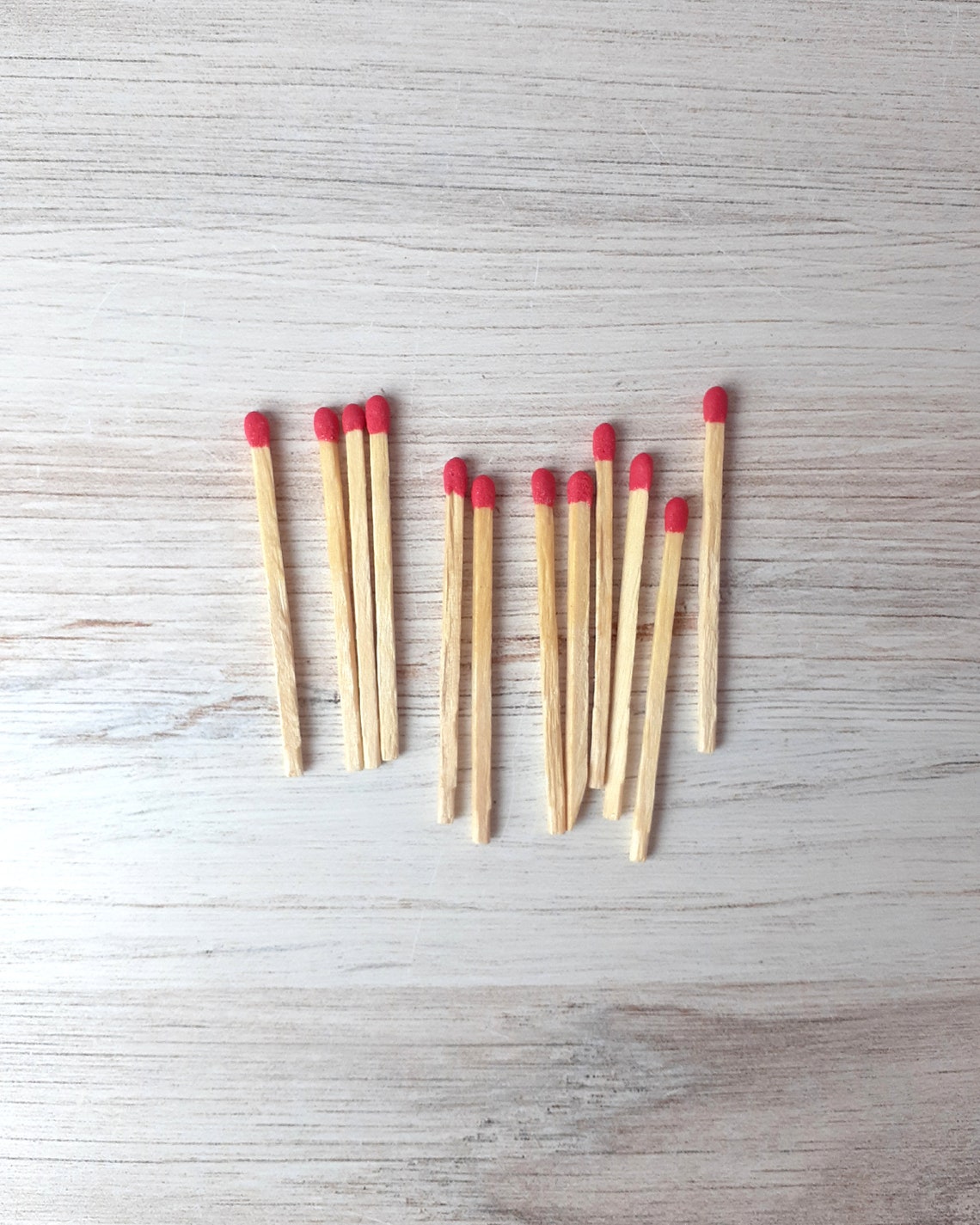 Fancy Matches Safety Matches Red Tips 40 High Quality Etsy