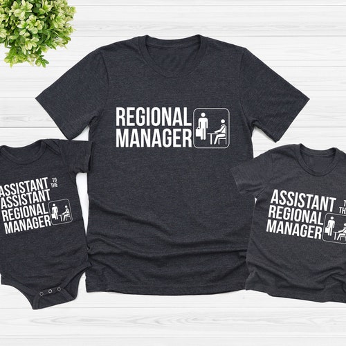 Regional Manager Shirt Family T-shirts 