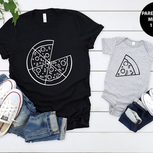 Pizza Tshirt Fathers Day Gift Pizza Matching Family Shirt Etsy