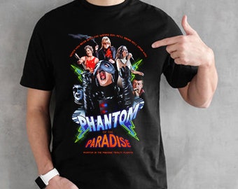 PHANTOM OF THE PARADISE tshirt black s-3xl fiction for men women unisex