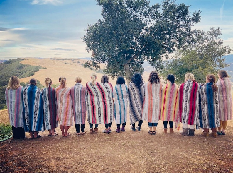 Mystery Mexican Blanket for the Beach Yoga and Picnic. Etsy