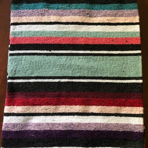 100% Cotton Blanket Handwoven in Mexico - Etsy