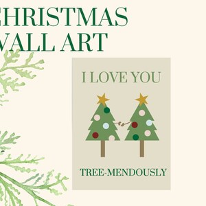 Christmas Tree Quote Wall Hanging Decor