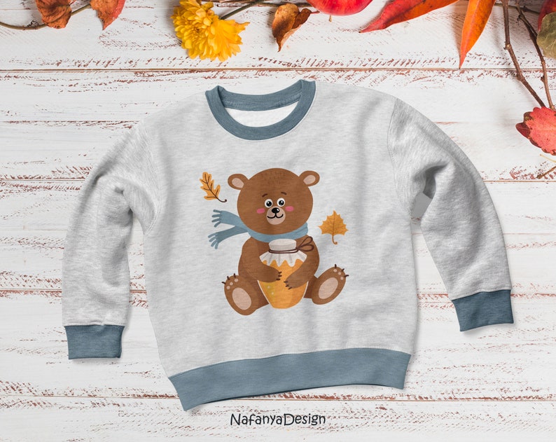 Download Woodland nursery Bear svg Woodland Animals clipart Forest ...