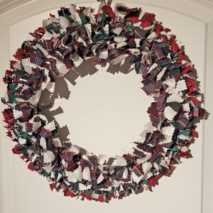 Rag Wreath Groot afbeelding 1