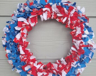 Rag Wreath - Large