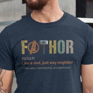 Fathor Definition Shirt, Dad Gift Tee