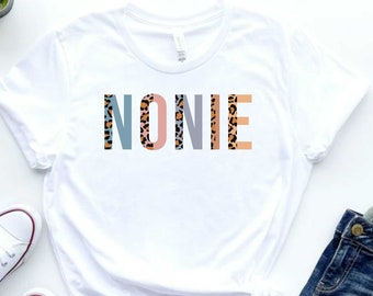 Nonie Shirt for Grandma, Nonie Shirt for Mothers Day Gift