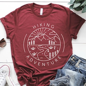 Hiking Adventure Shirt, Gift Idea for Hikers, Gift hiker, Camper Gifts for Hikers, Camp Hike Gift