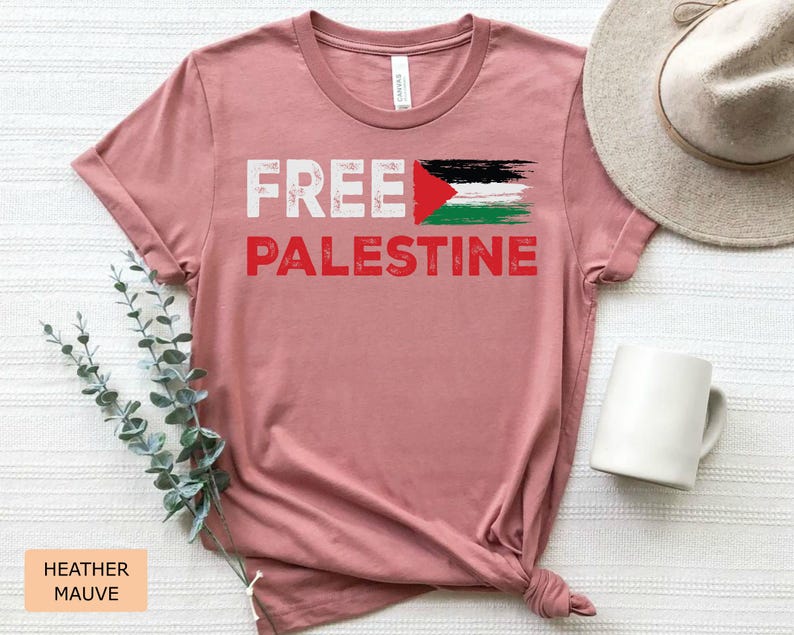 Free Palestine Flag Shirt, Stand With Palestine Shirt, Gift for
