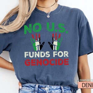 Free Palestine Shirt: Profits Donated Gaza, Comfort Colors Tee image 7