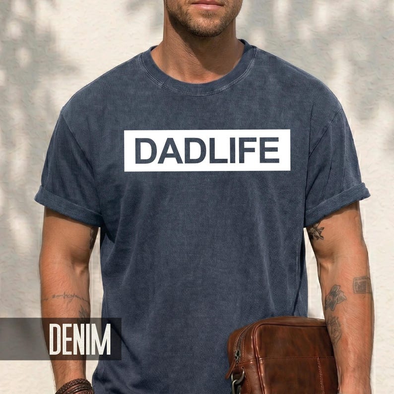 Dad Life Shirt, Fathers Day Gift, Comfort Colors Tee image 6