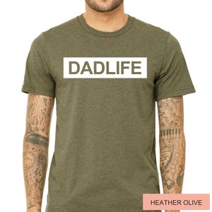 Dad Life Shirt, Fathers Day Gift, Comfort Colors Tee image 9