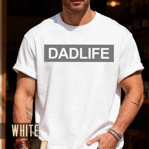 Dad Life Shirt, Fathers Day Gift, Comfort Colors Tee image 8